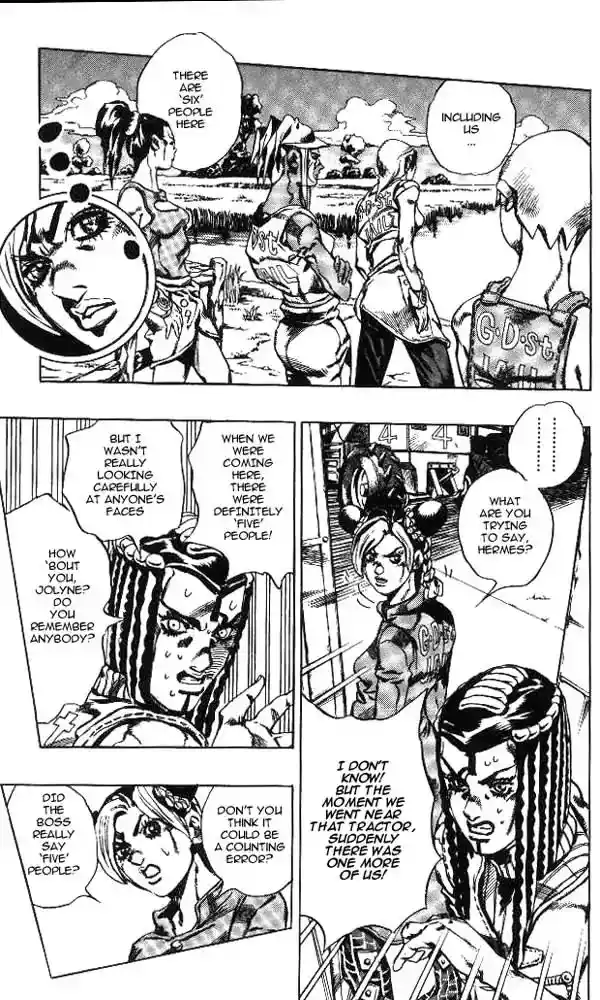JoJo’s Bizarre Adventure Chapter 621