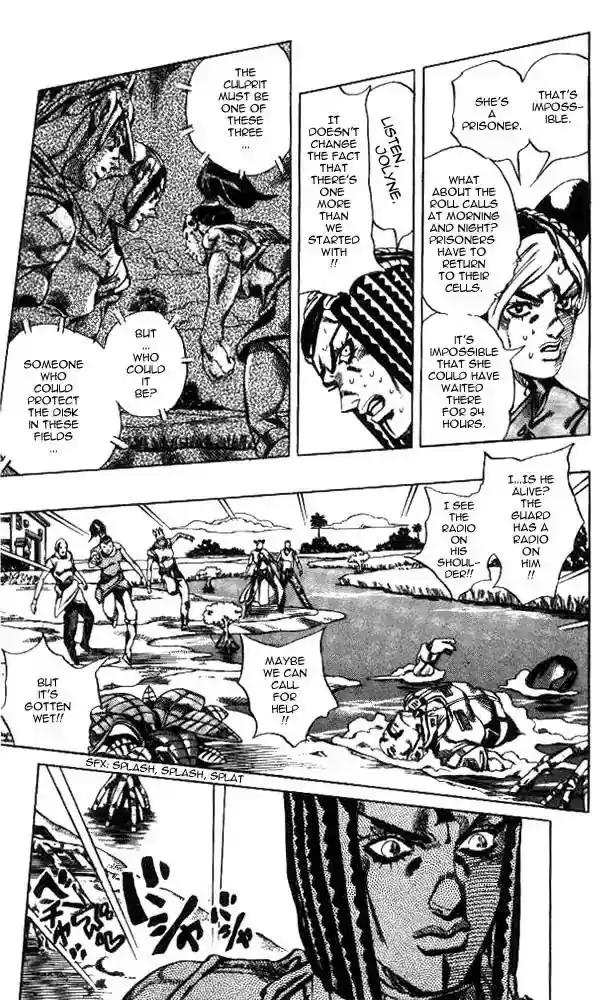 Jojo's Bizarre Adventure Chapter 622