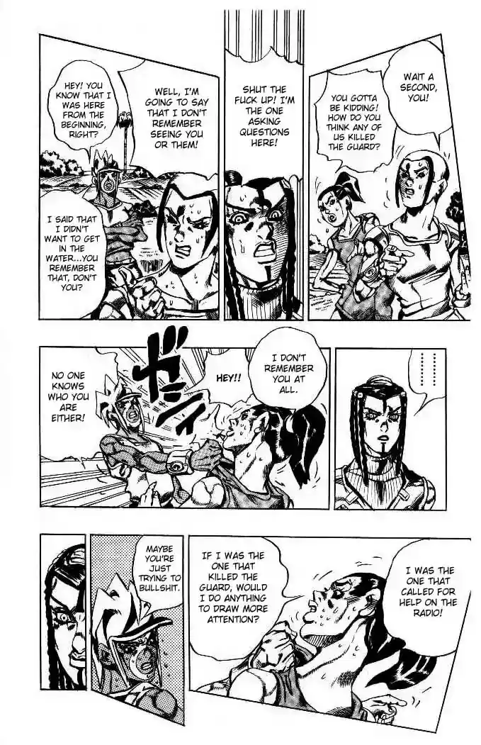 Jojo's Bizarre Adventure Chapter 623