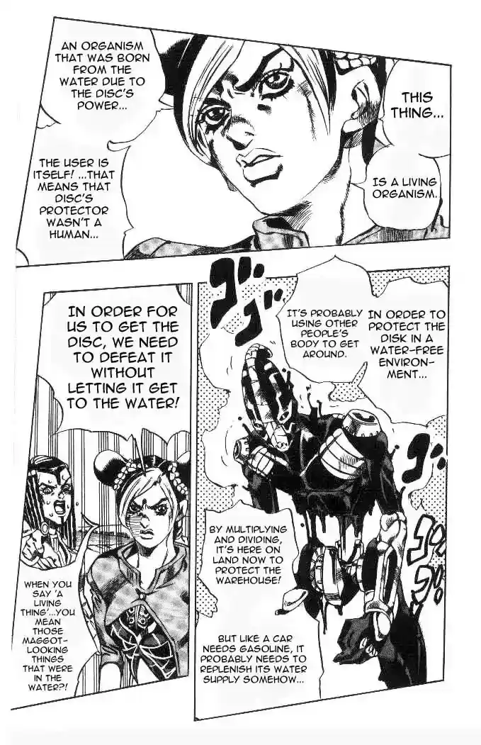 Jojo's Bizarre Adventure Chapter 624