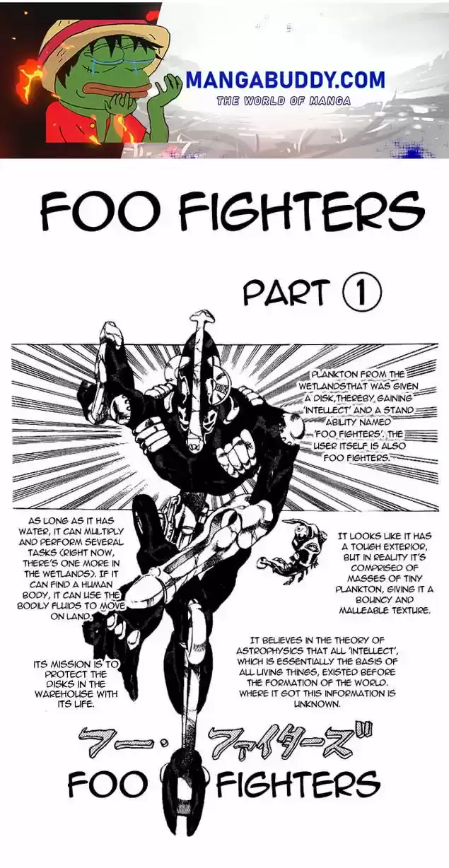 Jojo's Bizarre Adventure Chapter 625