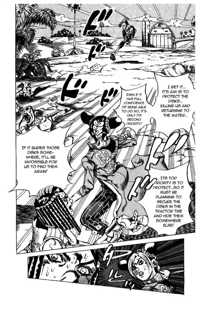JoJo’s Bizarre Adventure Chapter 625