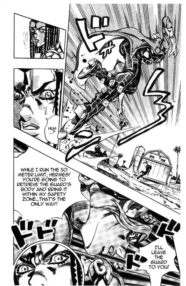 JoJo’s Bizarre Adventure Chapter 625