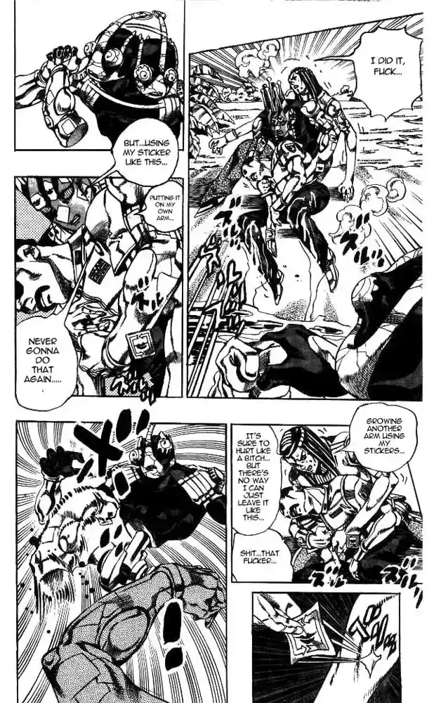 JoJo’s Bizarre Adventure Chapter 625