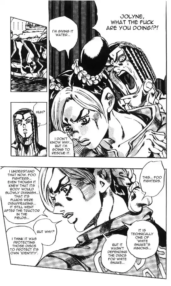 JoJo’s Bizarre Adventure Chapter 626