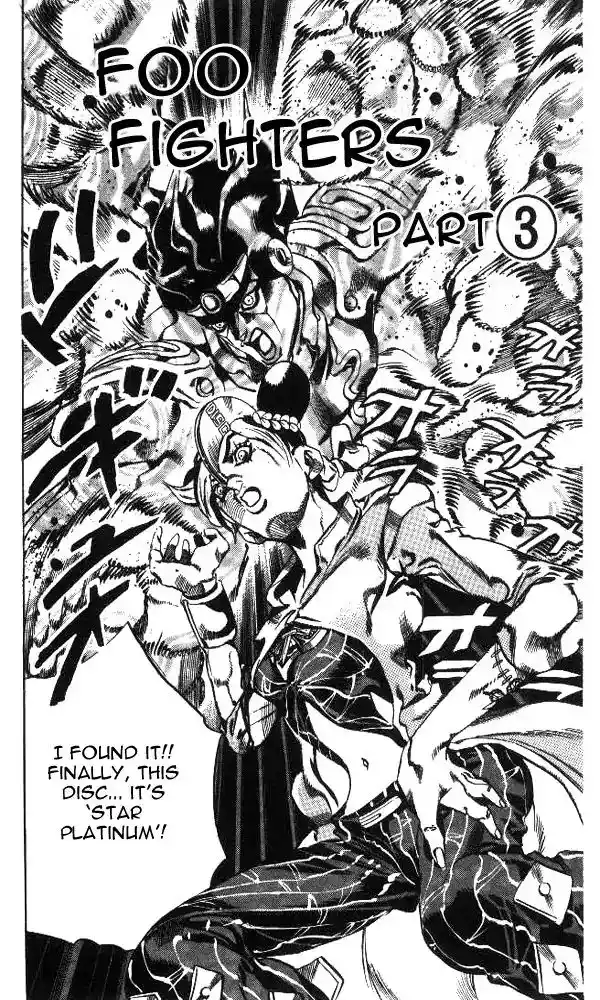 JoJo’s Bizarre Adventure Chapter 627