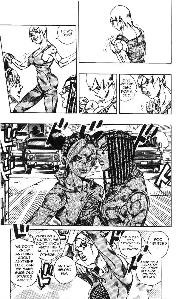 JoJo’s Bizarre Adventure Chapter 627