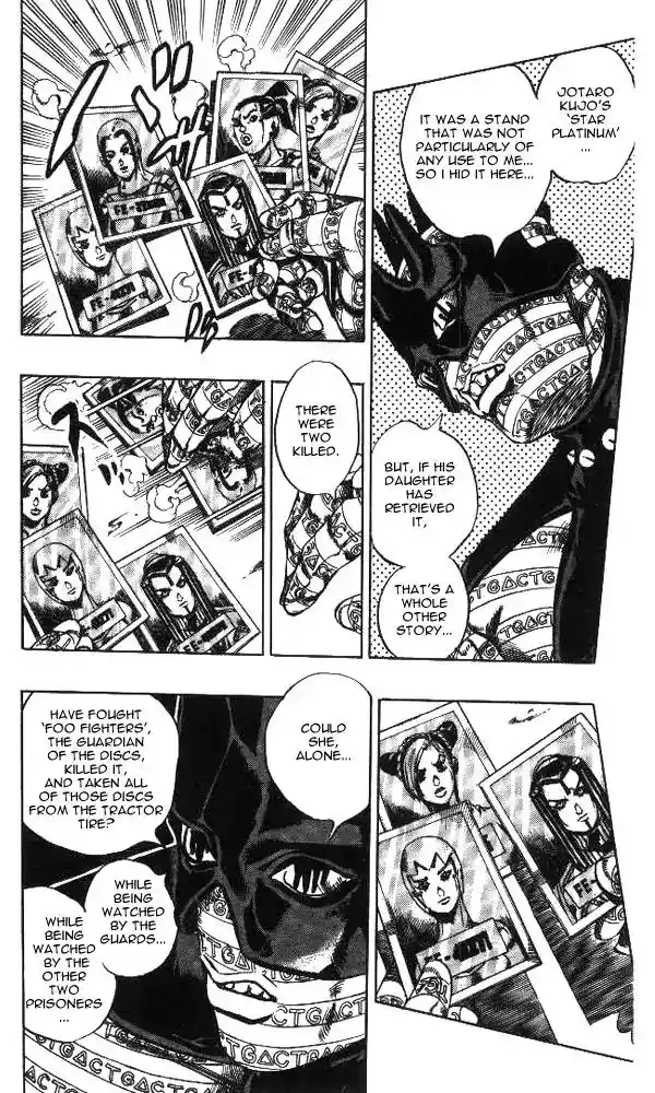 JoJo’s Bizarre Adventure Chapter 627