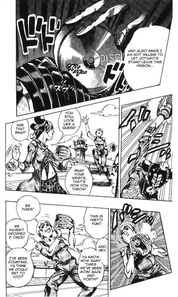 JoJo’s Bizarre Adventure Chapter 628