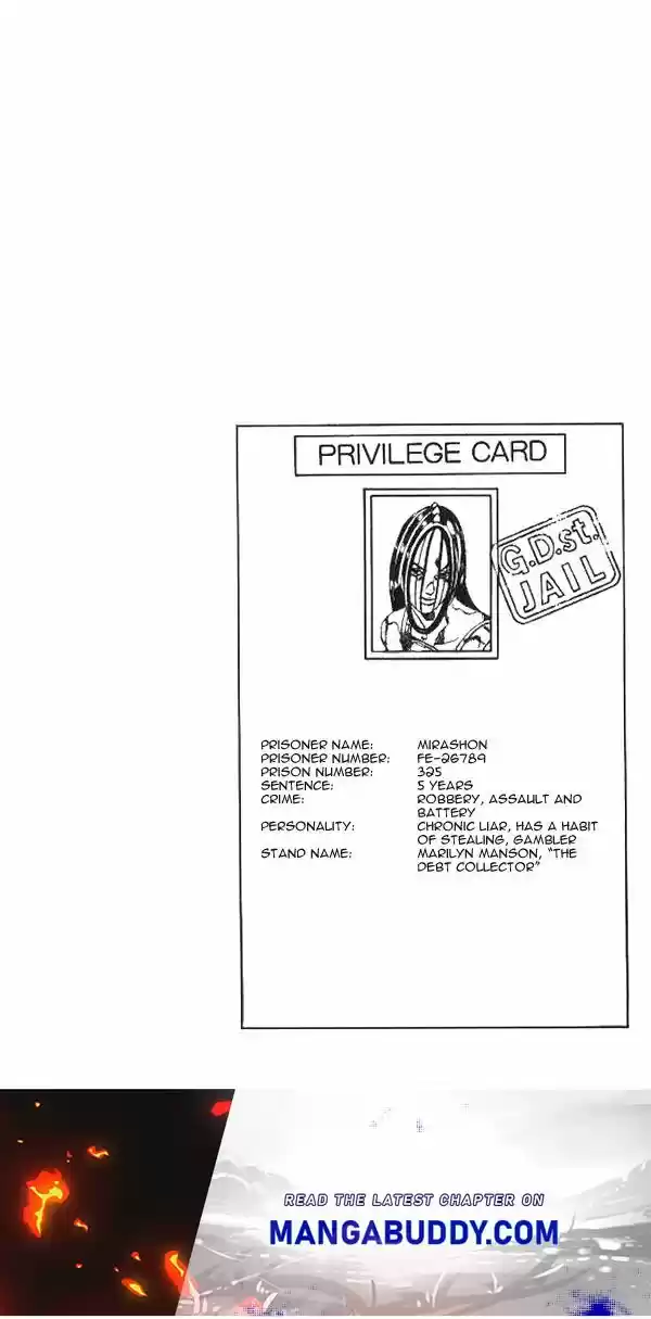 Jojo's Bizarre Adventure Chapter 629