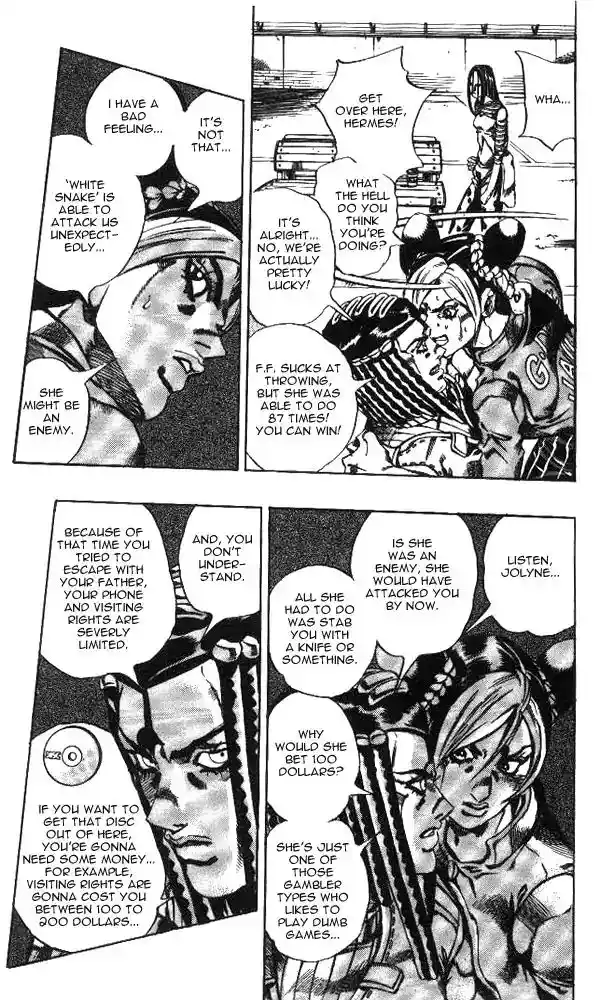 JoJo’s Bizarre Adventure Chapter 629