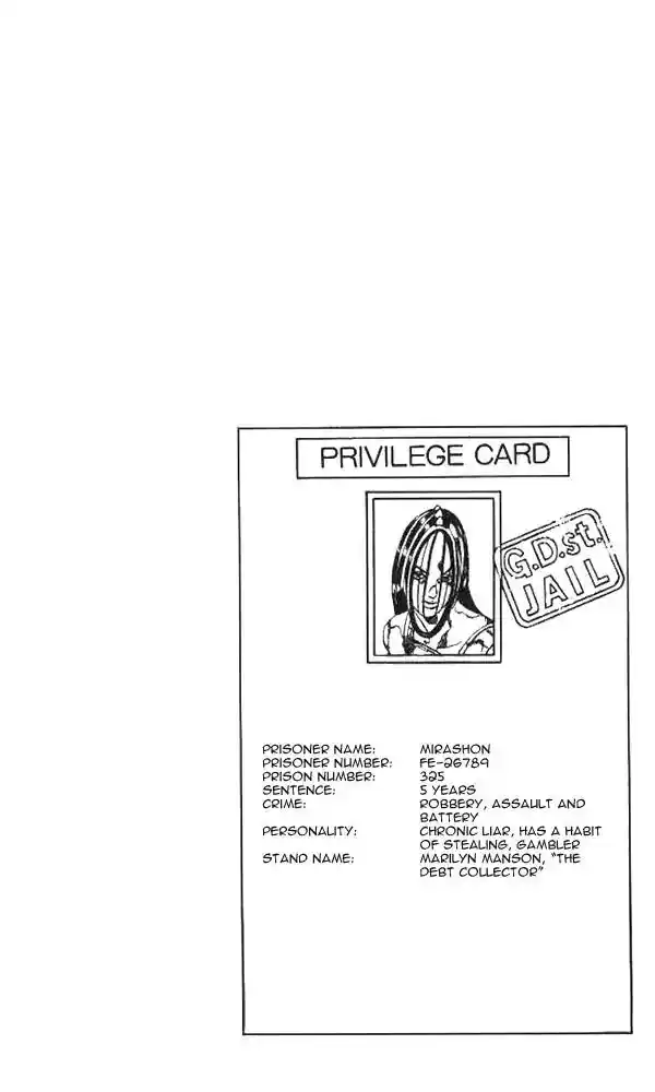 JoJo’s Bizarre Adventure Chapter 629