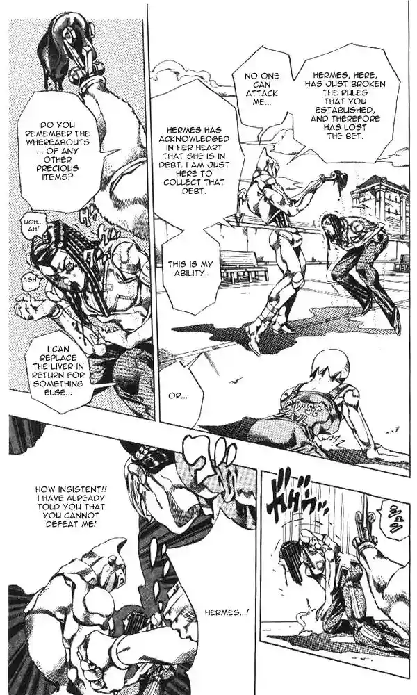 JoJo’s Bizarre Adventure Chapter 631
