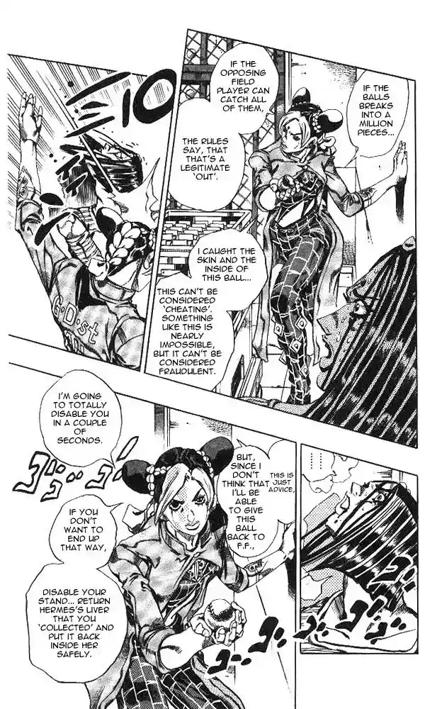 Jojo's Bizarre Adventure Chapter 633