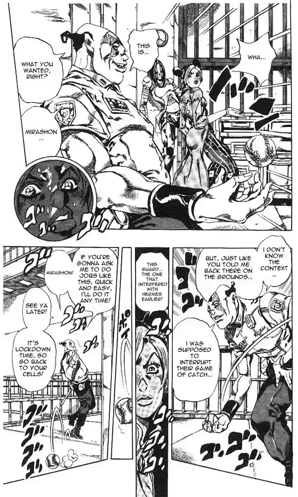 Jojo's Bizarre Adventure Chapter 633