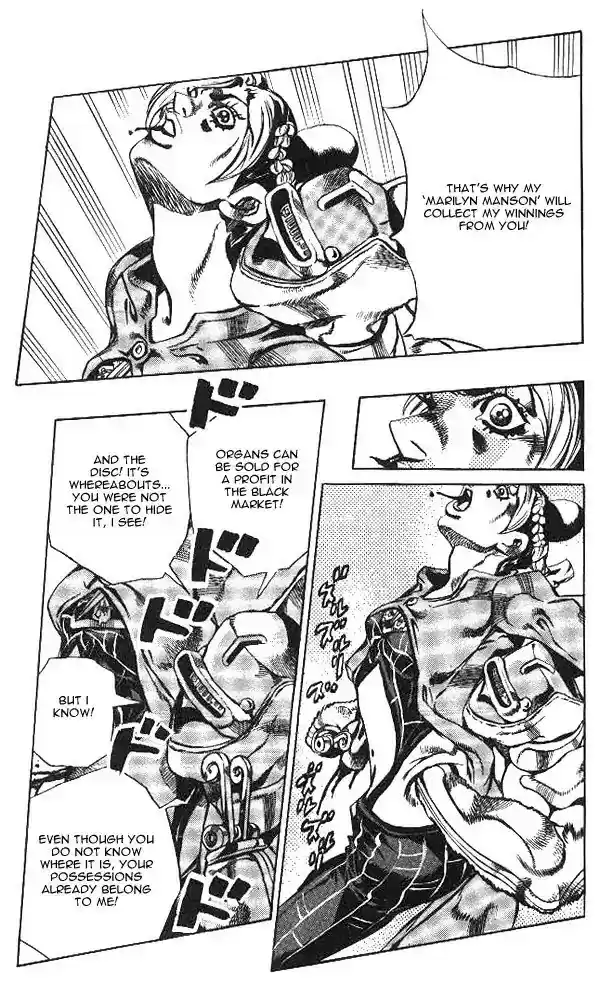 Jojo's Bizarre Adventure Chapter 633