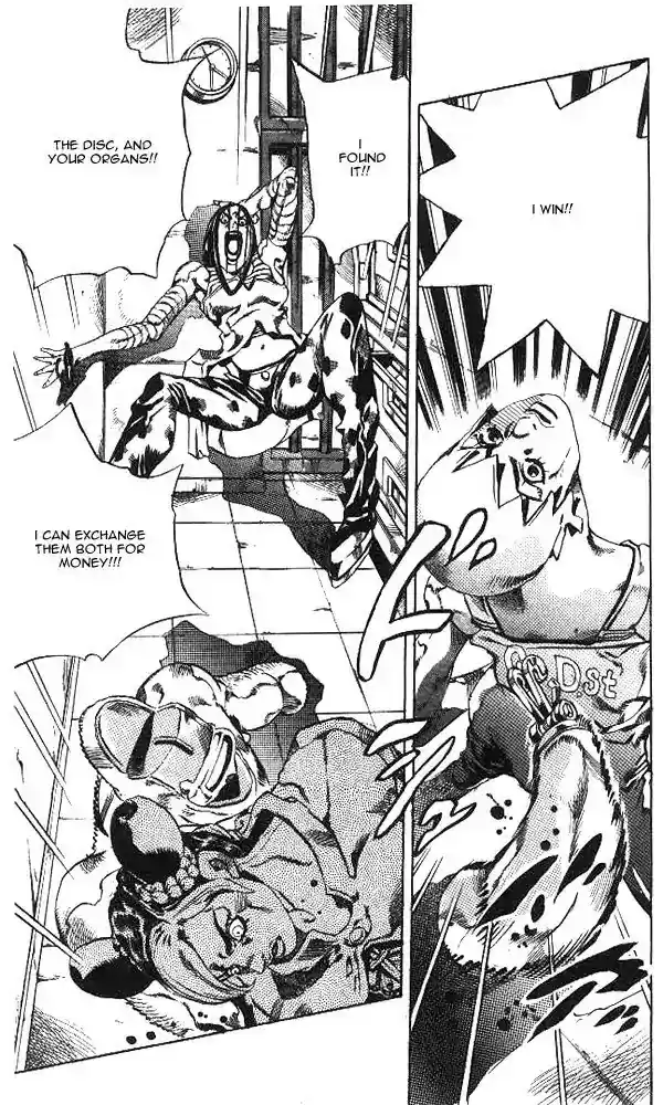 Jojo's Bizarre Adventure Chapter 633
