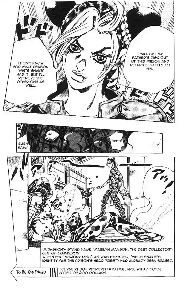 Jojo's Bizarre Adventure Chapter 633