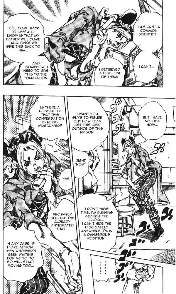 Jojo's Bizarre Adventure Chapter 634