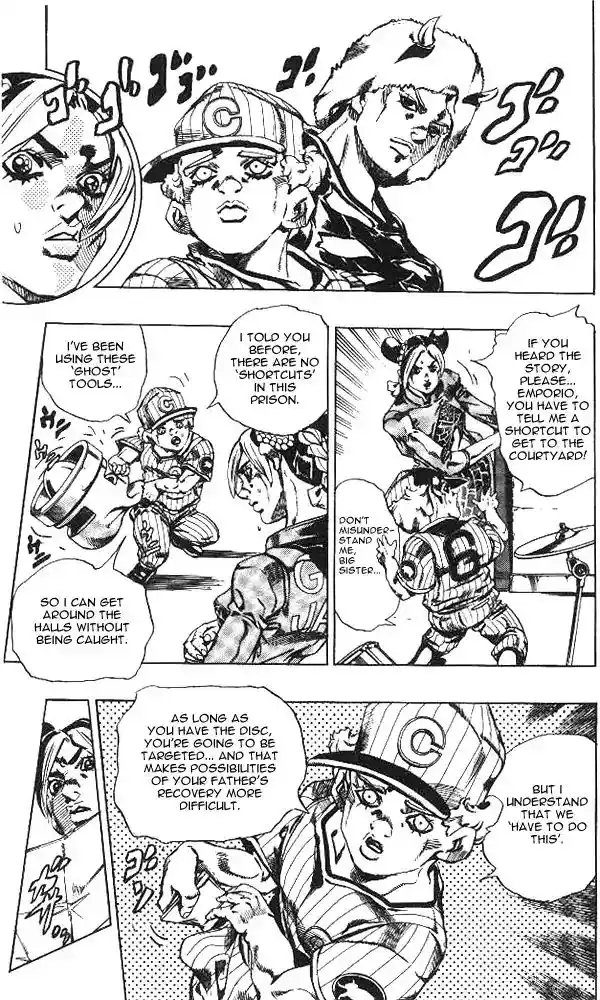 JoJo’s Bizarre Adventure Chapter 634