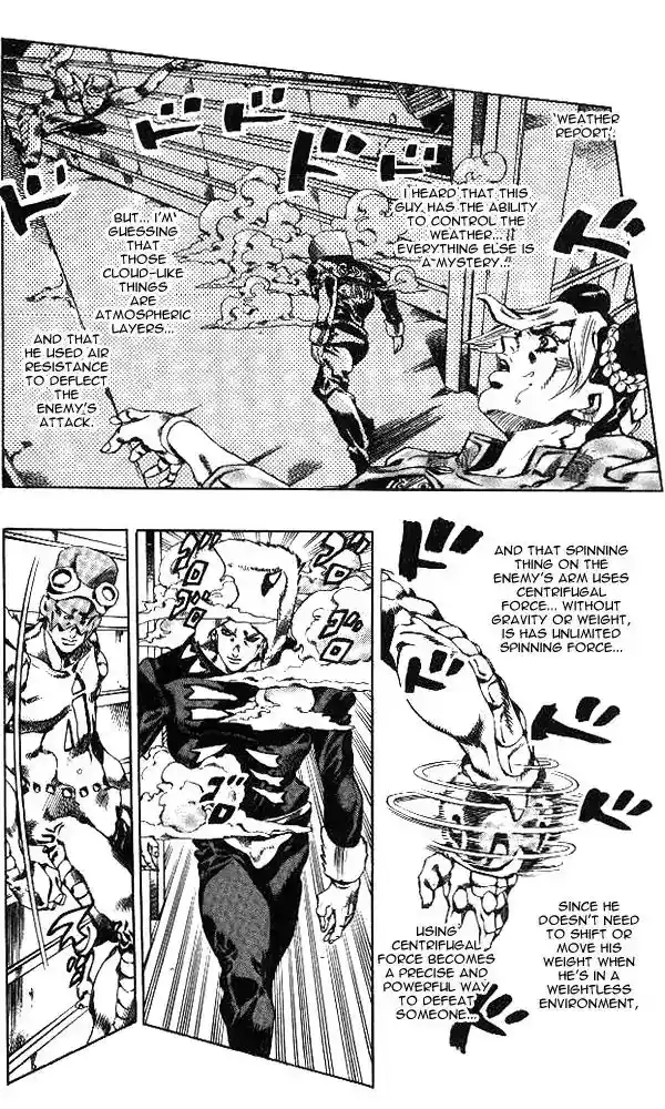 JoJo’s Bizarre Adventure Chapter 636