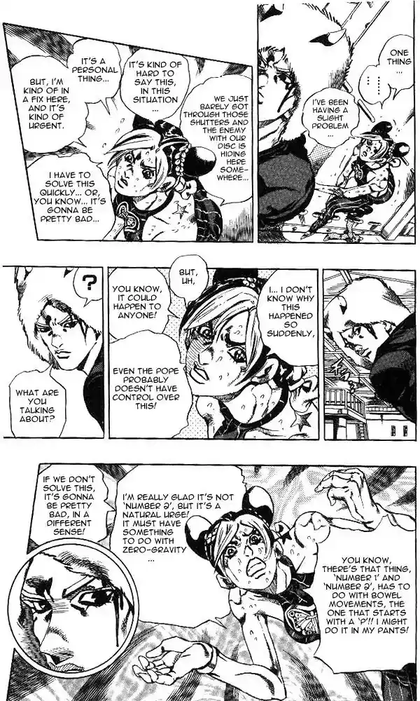 Jojo's Bizarre Adventure Chapter 637
