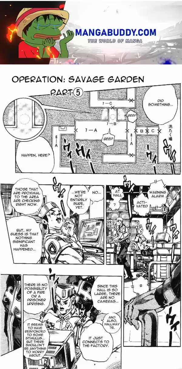 Jojo's Bizarre Adventure Chapter 638