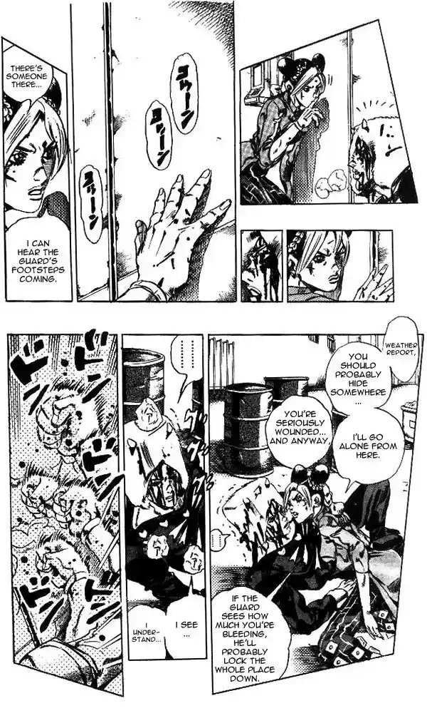 Jojo's Bizarre Adventure Chapter 641