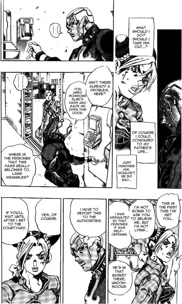 Jojo's Bizarre Adventure Chapter 641