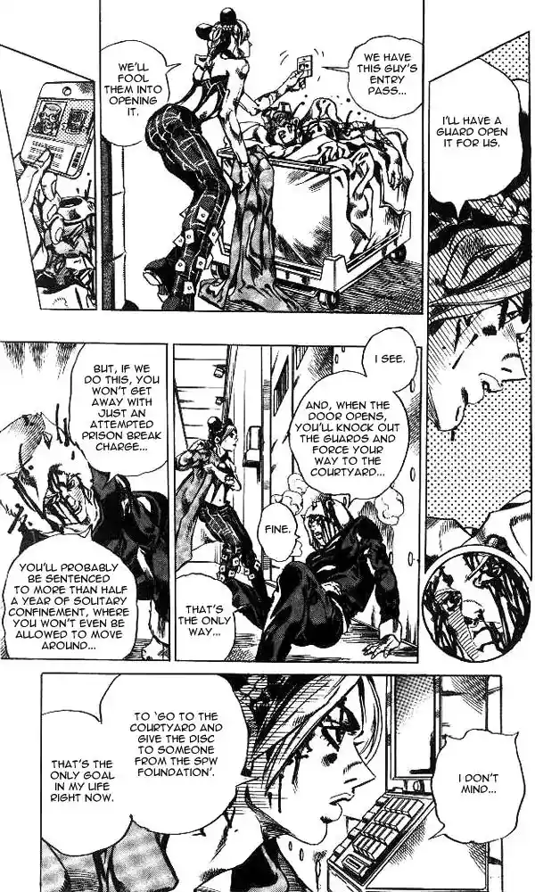JoJo’s Bizarre Adventure Chapter 641