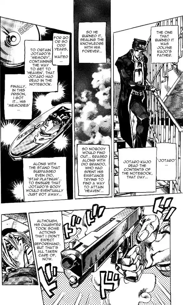 Jojo's Bizarre Adventure Chapter 642