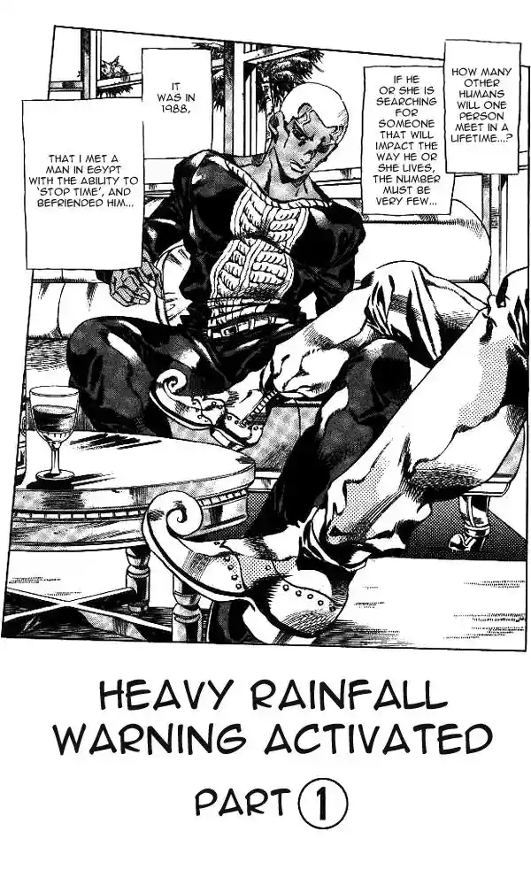 JoJo’s Bizarre Adventure Chapter 642