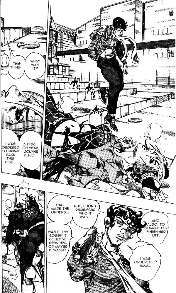 JoJo’s Bizarre Adventure Chapter 642