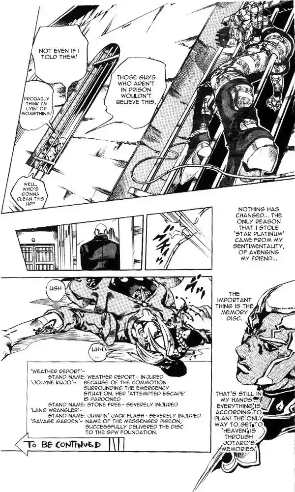 Jojo's Bizarre Adventure Chapter 644