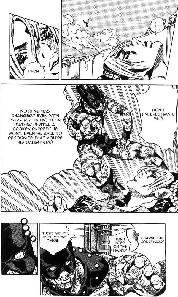 JoJo’s Bizarre Adventure Chapter 644