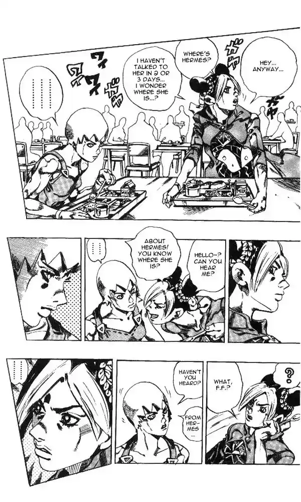 Jojo's Bizarre Adventure Chapter 645