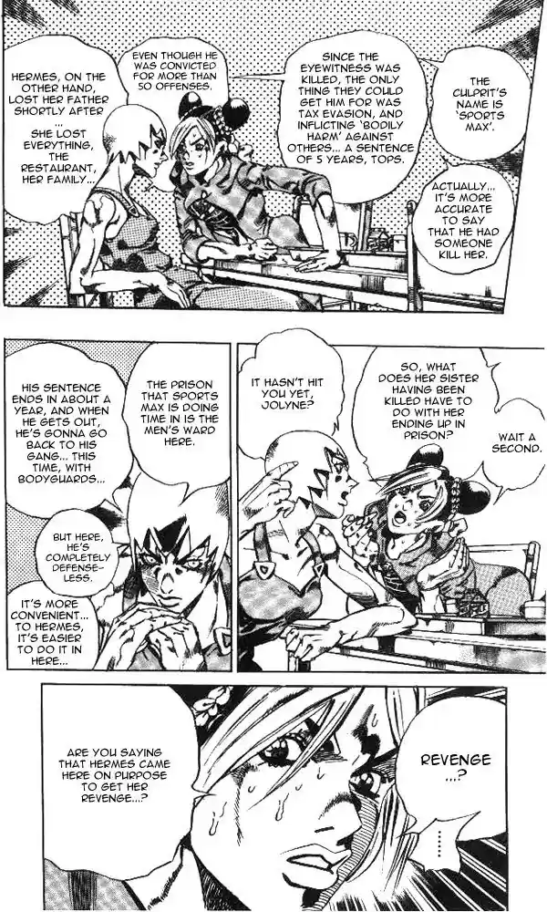 Jojo's Bizarre Adventure Chapter 645