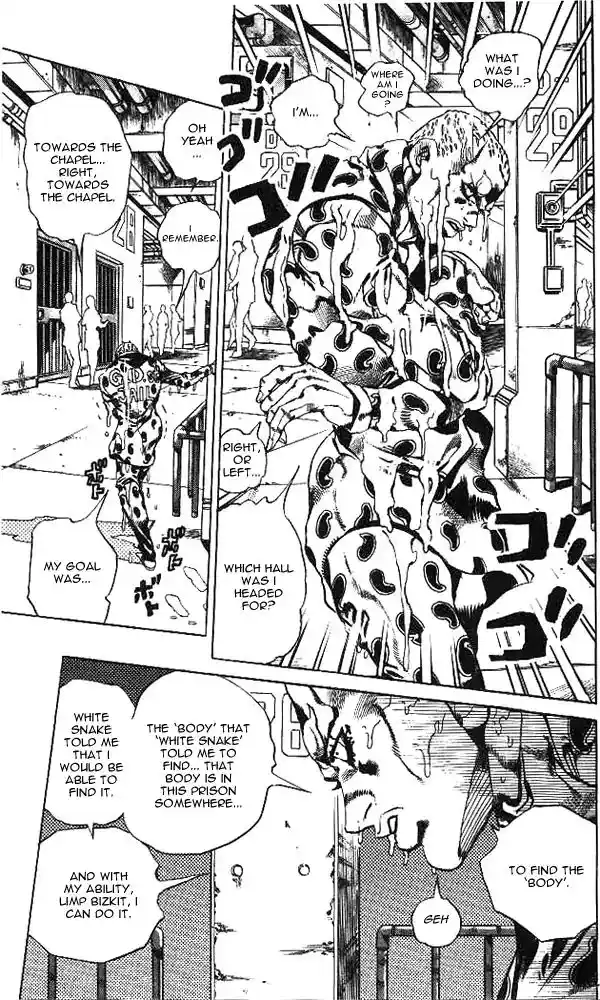 JoJo’s Bizarre Adventure Chapter 649
