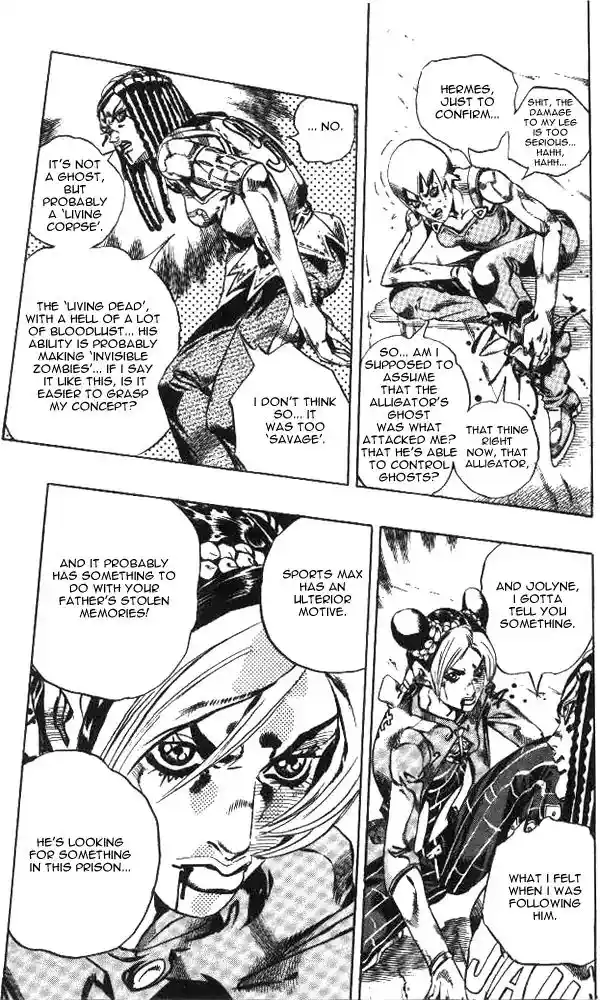 JoJo’s Bizarre Adventure Chapter 649
