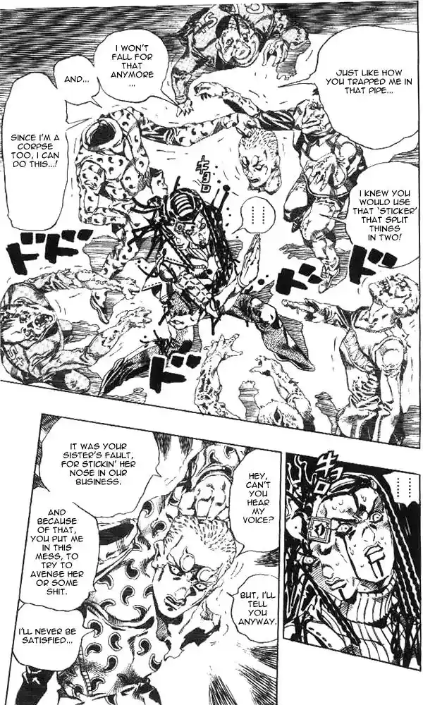 JoJo’s Bizarre Adventure Chapter 651