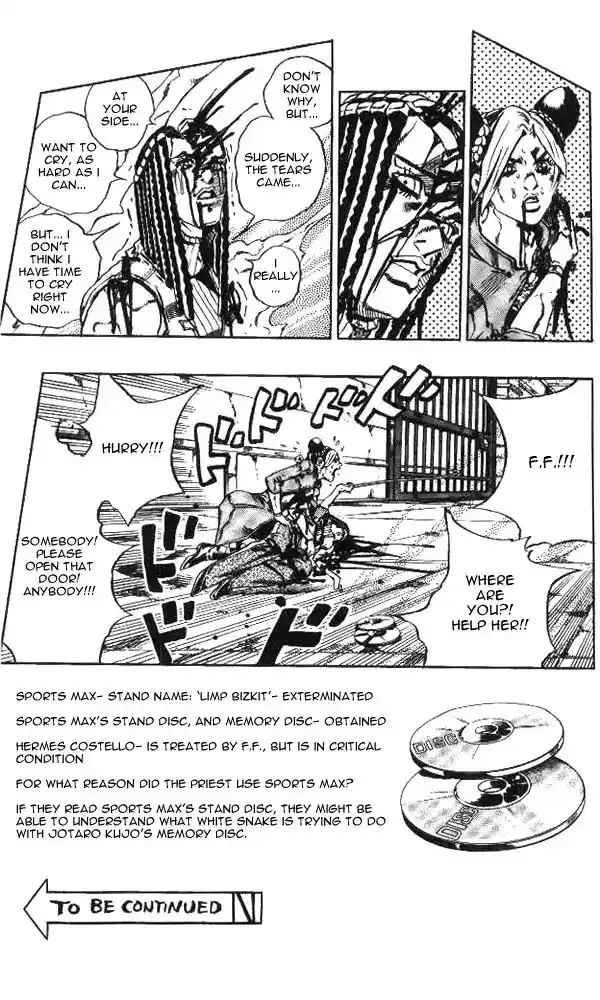 JoJo’s Bizarre Adventure Chapter 651