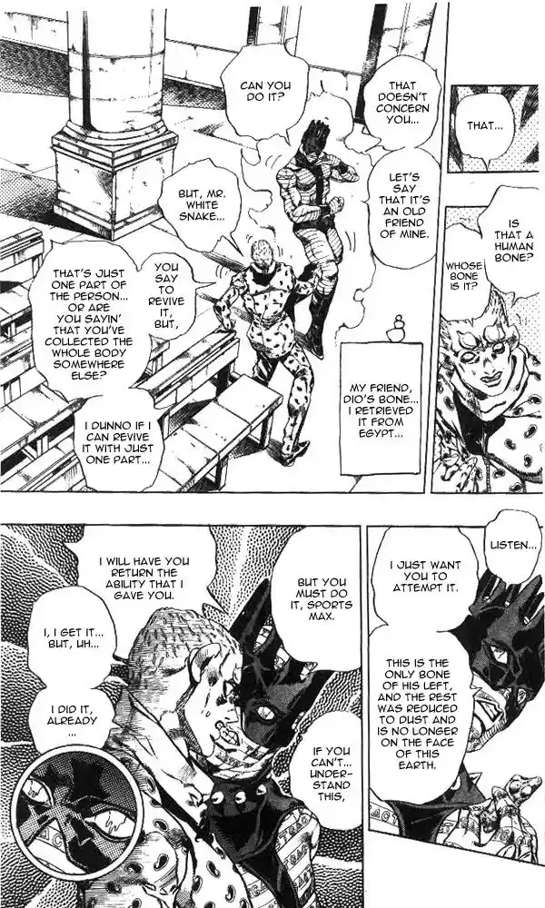 Jojo's Bizarre Adventure Chapter 652