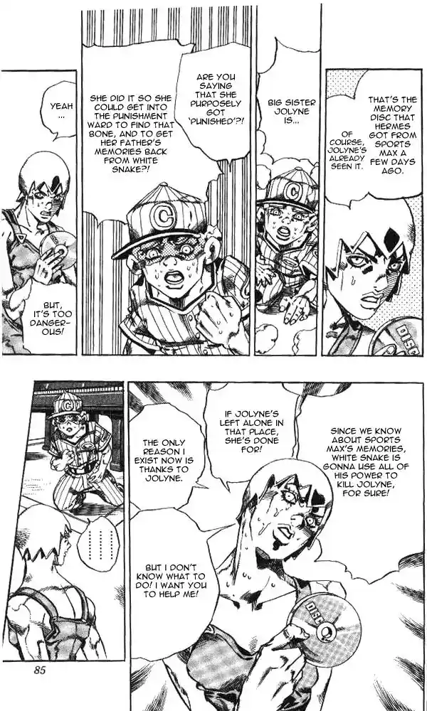 JoJo’s Bizarre Adventure Chapter 652