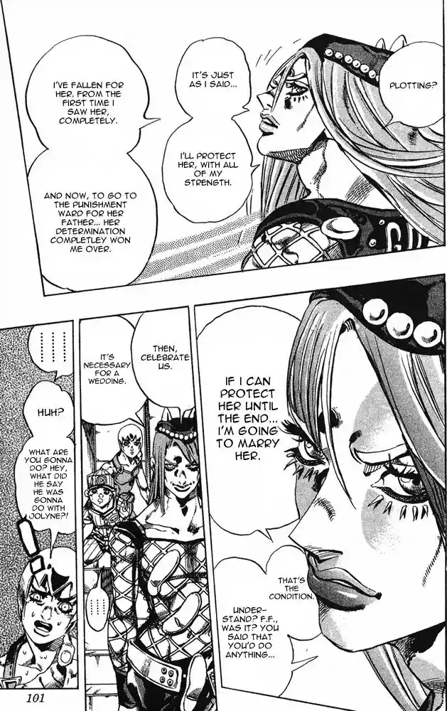 JoJo’s Bizarre Adventure Chapter 653