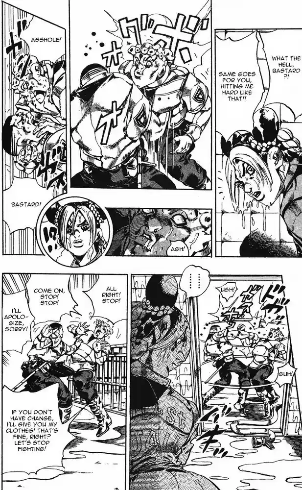 Jojo's Bizarre Adventure Chapter 654