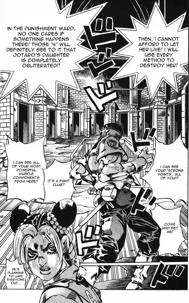 Jojo's Bizarre Adventure Chapter 654