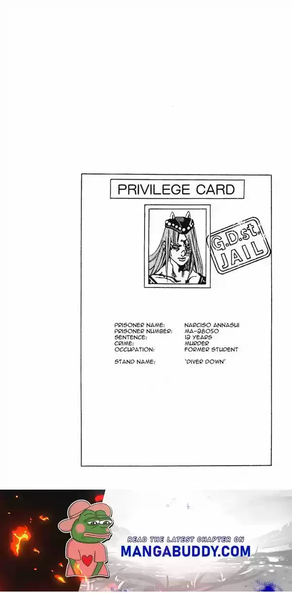 Jojo's Bizarre Adventure Chapter 654