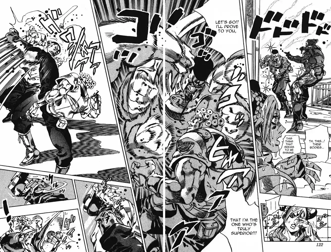 JoJo’s Bizarre Adventure Chapter 654