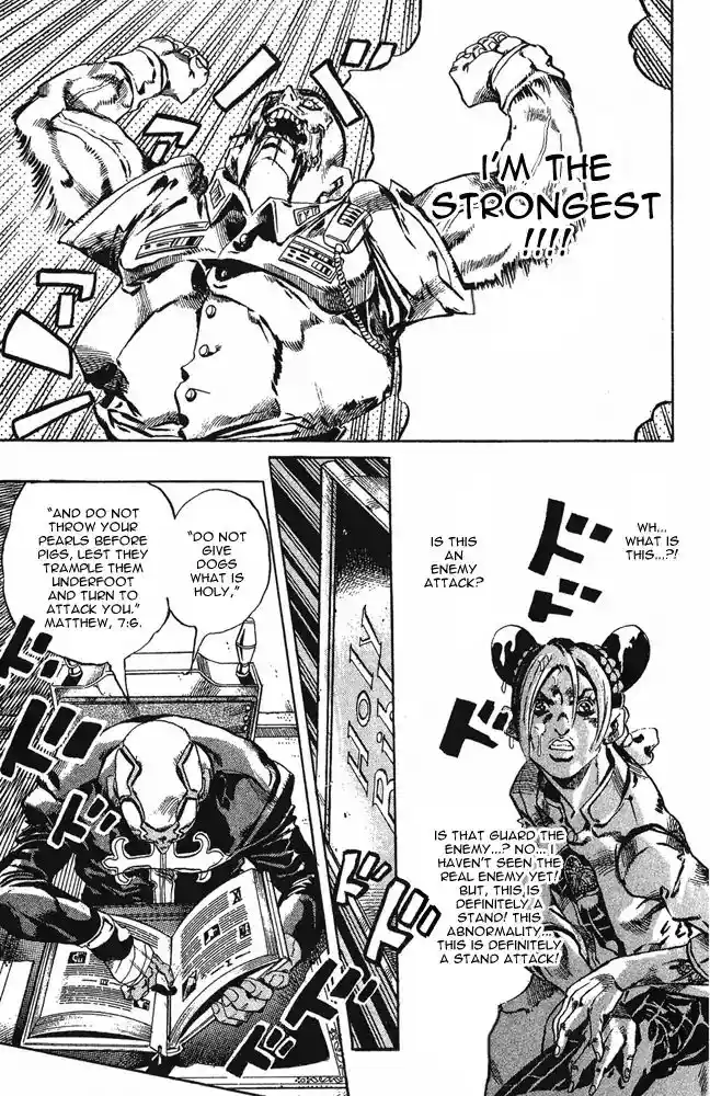 JoJo’s Bizarre Adventure Chapter 654