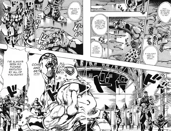 Jojo's Bizarre Adventure Chapter 655
